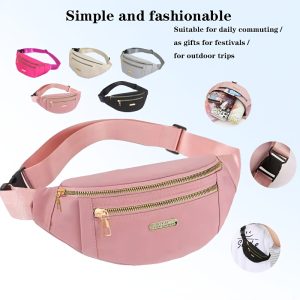 Neutral Style Backpack for Men and Women, Single Shoulder Bag, Crossbody Bag, Mobile Phone Holder, Korean Version, Multi-functional, New Style, Chest Bag, Outdoor and Casual Fashion, Waist Bag, Cashier Wallet with Random Zipper Direction