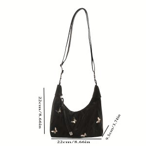 Minimally Stylish Commuting Handbag for Women, Large Capacity Tote Bag, New Trendy Summer Pillow Crossbody Bag, Portable Shoulder Bag, Armpit Bag, Fashionable And Versatile Casual Shoulder Bag
